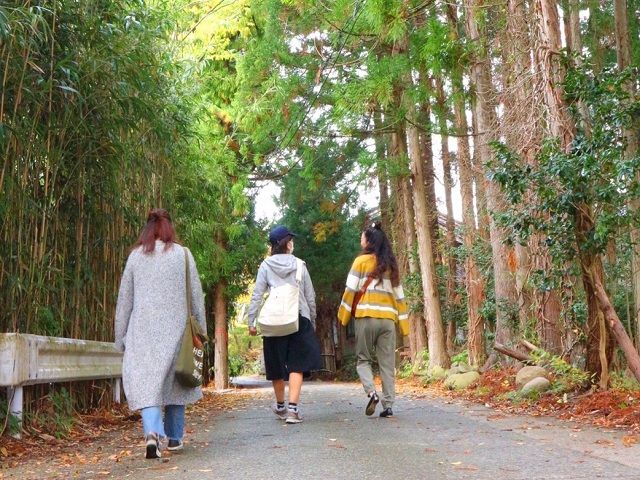 みんなで周辺散策!!
白樺湖は歩いて回れる湖ですよ☆★