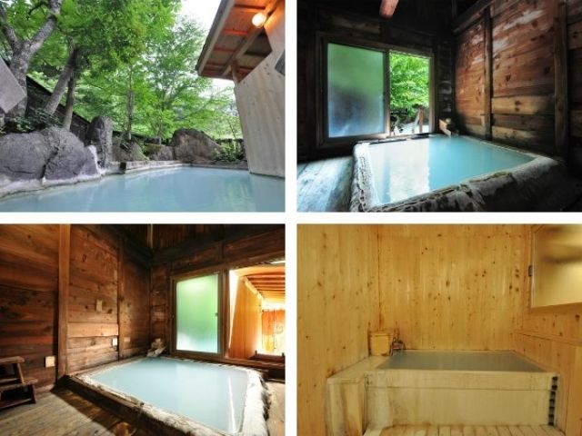 秘湯《白骨温泉》！
泉質抜群♪毎日入って疲れを癒してください☆　