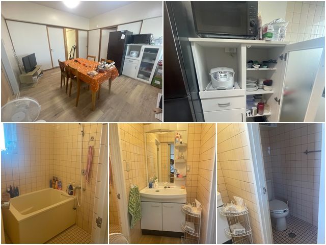 ルームシェアなので、わいわい楽しく暮らせます！写真はハロウィンパーティの後です。