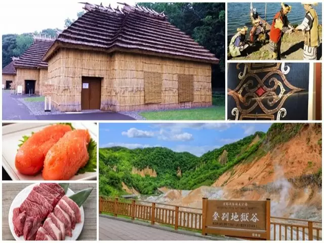 休日は登別温泉やアイヌ民族博物館「ウポポイ」へもすぐ！たらこや白老牛など美味しいものも…！