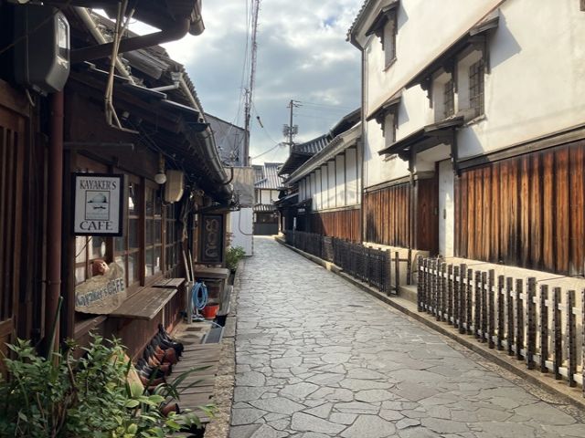 街並みはレトロで癒されます。