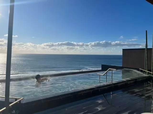海沿いにある素敵な旅館です。