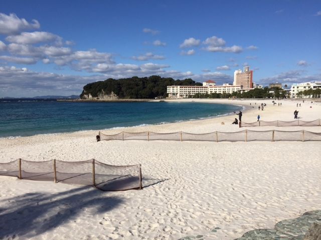 キレイな白良浜海水浴場♪