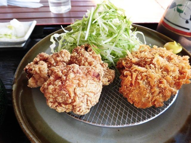 美味しいものを食べて帰ってください♪