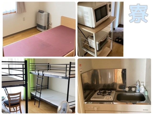 寮はミニキッチン付きです！