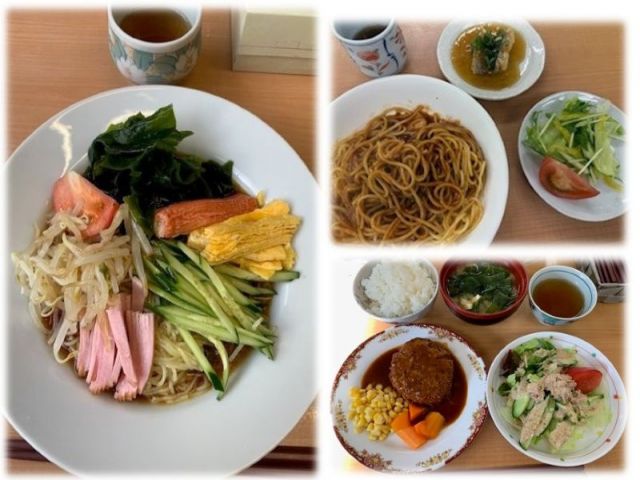 お休みの日も食堂でごはん食べられます！