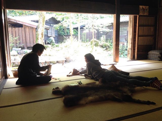 温泉・風景に癒されながら生活できます♪冬は寒く雪も降りますが自慢の温泉に入って温まれます。