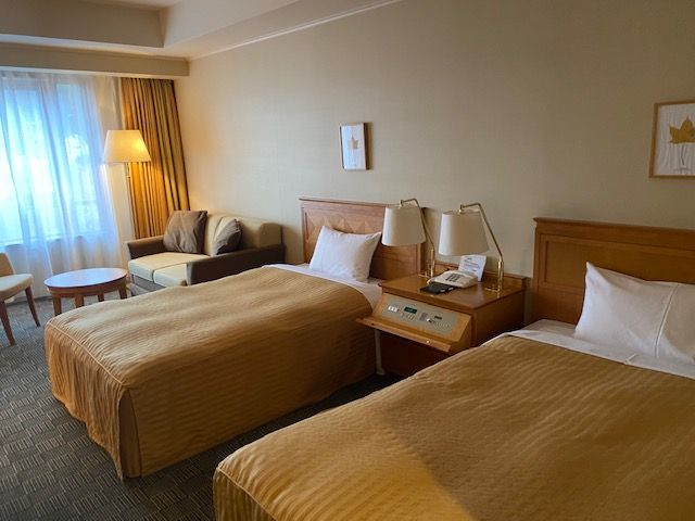 寮は客室なので綺麗で快適♪