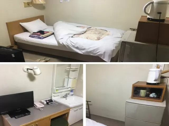 寮のお部屋はこんな感じです☆
トイレが部屋内にあるのが嬉しい!!