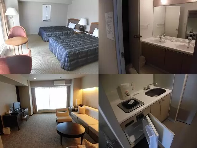 住み込みは客室利用なのでとっても綺麗♪快適生活間違いなし！！