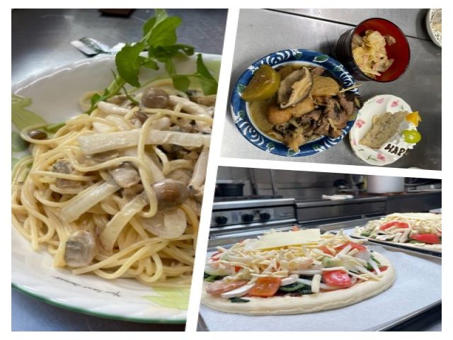 休みの日や勤務後は多国籍のスタッフみんなで各国の料理を作って、ワインなどと楽しめます^O^