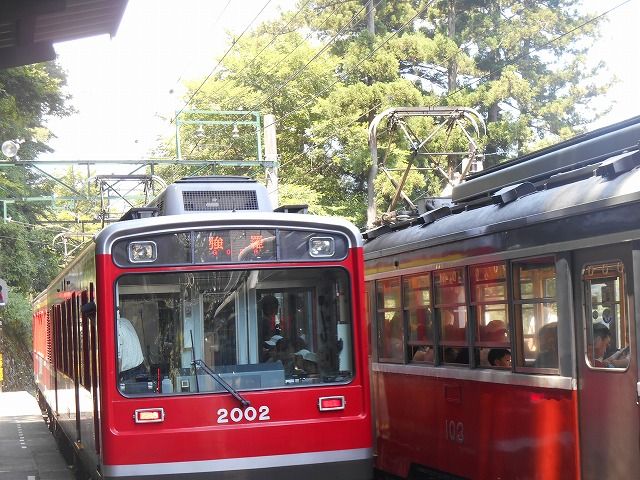 箱根登山鉄道に乗って数多くある箱根エリアの観光地も廻れますよ