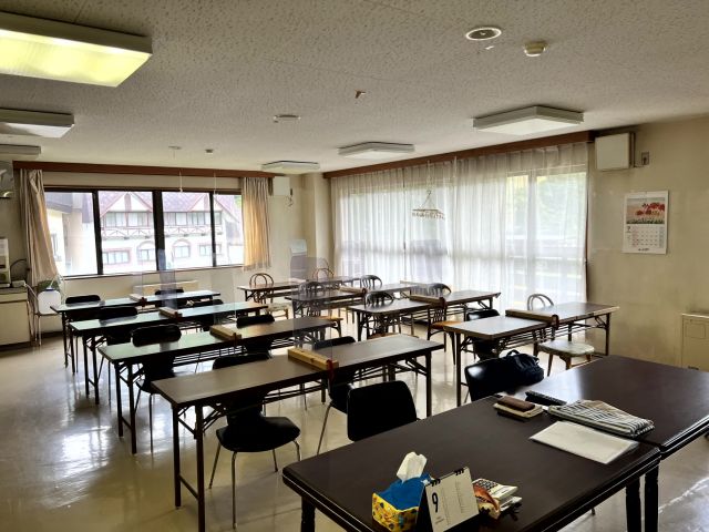 従業員食堂で休日も3食無料で利用できちゃいます♪