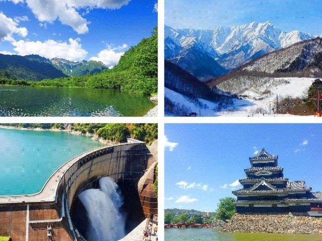 長野五輪が開催された白馬まで車で30分♪
トレッキングやウィンタースポーツが楽しめます！