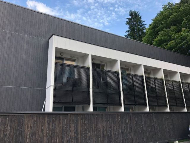 旅館の目の前にある新築の寮です。寮内にもwifi完備でスタッフさんからも大好評です！