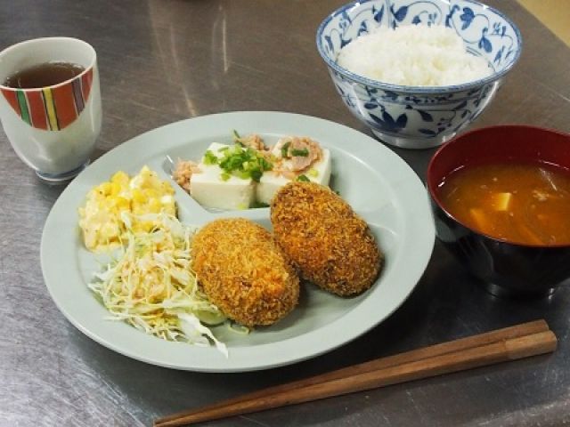 まかない絶品♪
ほっぺた落ちます～
