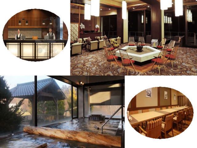 源泉かけ流しの2種類の温泉にも入れます♪リゾバでお肌つるつるになってください☆