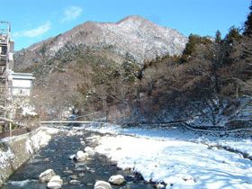 目の前には大自然