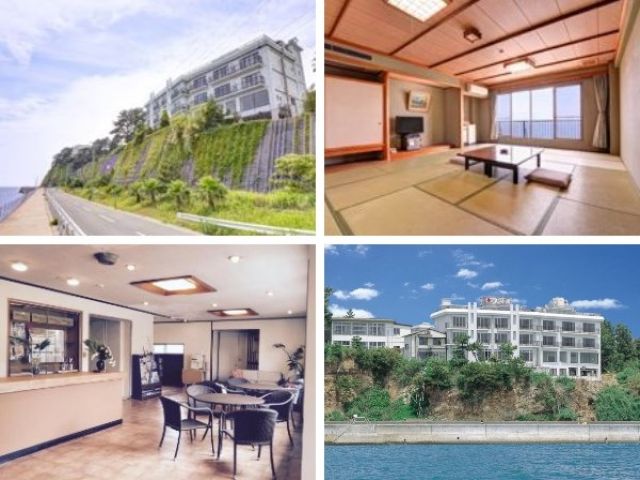 海に面して旅館さんが立っているので眺めはgood！
離島・海好きな方にオススメです！