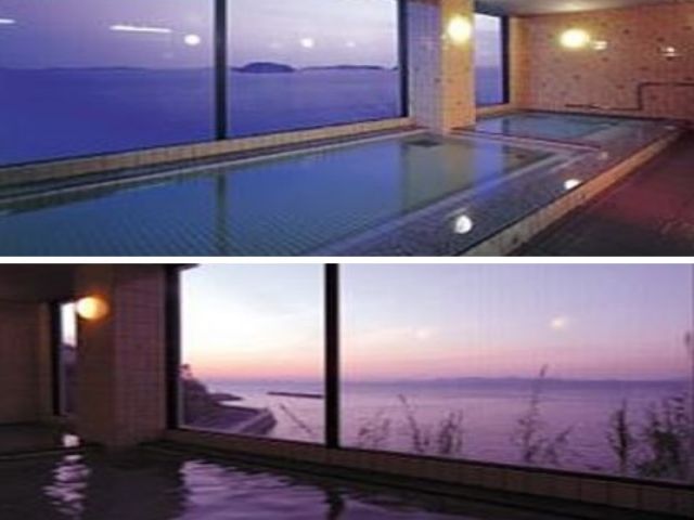 すぐ目の前が海なので、景色がいいですね！