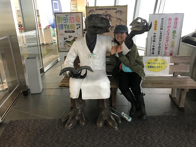 福井県は恐竜の町です！！