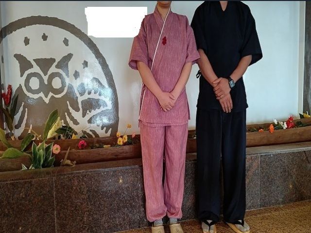 作務衣でのお仕事です！分からないことは、先輩社員さんが優しく教えてくださいます☆