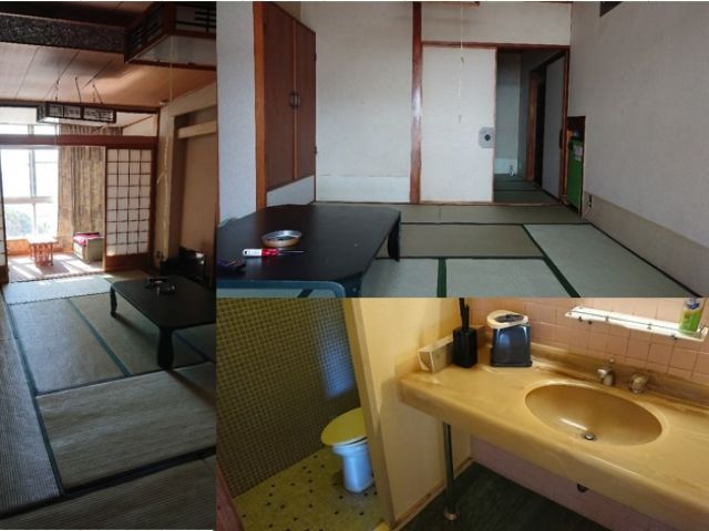 寮内にトイレ洗面所付き♪