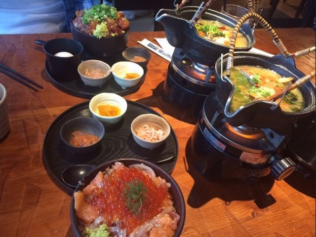 休みには観光へ!!美味しい海鮮丼などが待っています!!