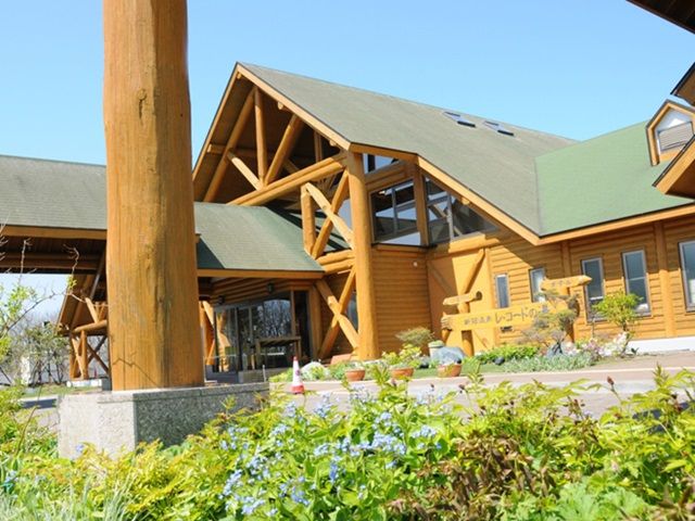 おしゃれなロッジ風ホテルです。