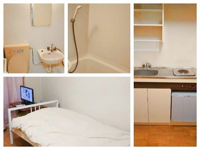 寮内風呂・トイレ・キッチン付♪
寮内Wi-Fiも完備されています！