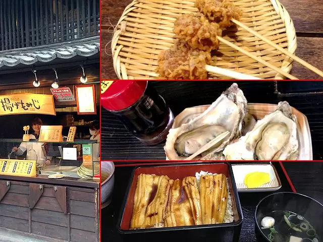 広島と言えば『焼きカキ』に『もみじまんじゅう』。最近の流行では『揚げもみじ』もおススメ！