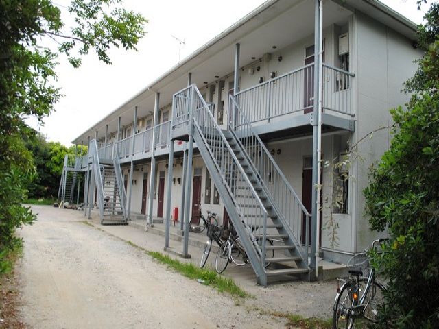 寮の外観です。仕事が終わったらみんなで楽しくご飯でも♪