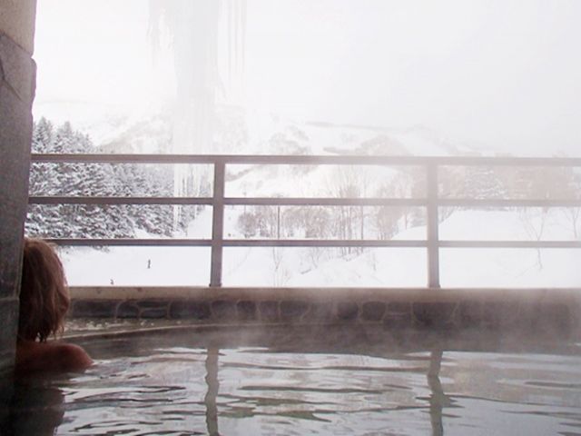 もちろん温泉も入りたい放題です♪