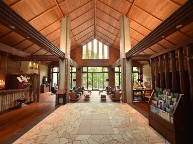 自然の中にひっそりと佇むホテルです！