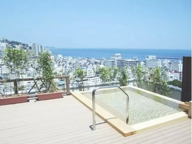 天空の露天風呂がありＴＶ局など来てます！！