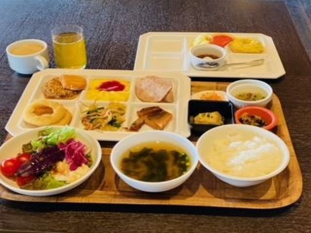 頂けるお食事一例です。好評です！