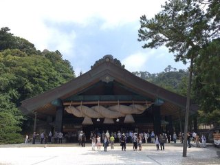 《島根・出雲大社》出ました！パワースポット・縁結びの神様で有名な出雲大社でのお仕事です！