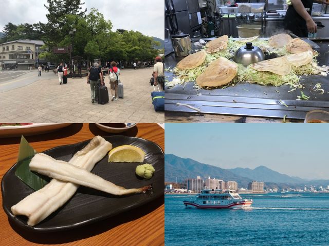 市内へのアクセスが良い離島です。