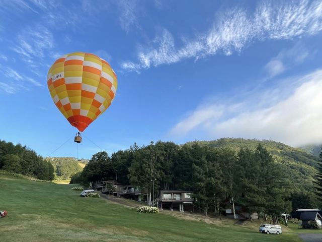 珍しい熱気球体験等のスタッフ募集です♪