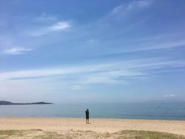 近隣には海水浴場もあります。