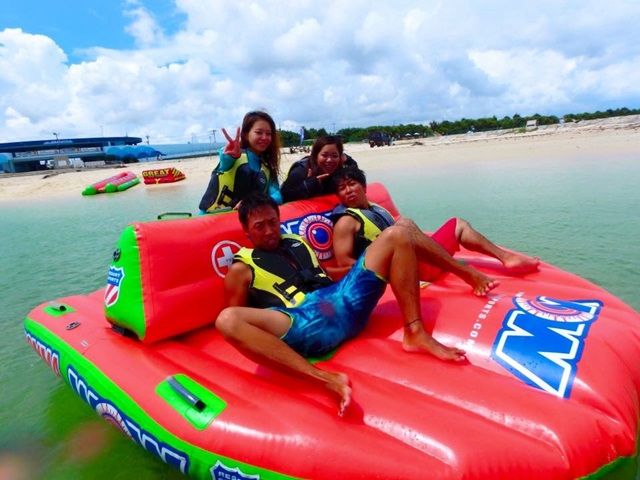 休みの日にはマリンスポーツ！！スポットがたくさんのリゾート地です。