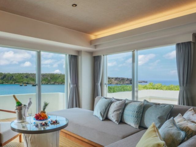 ザ・沖縄なビーチが目の前に♪