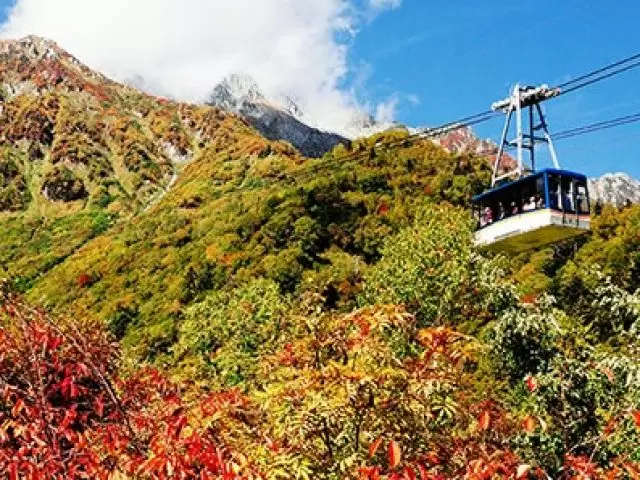~10月頃から徐々に色づく紅葉~
日本一!?の絶景を毎日見れます!
