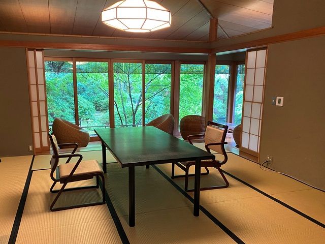 お庭の素敵な旅館♪