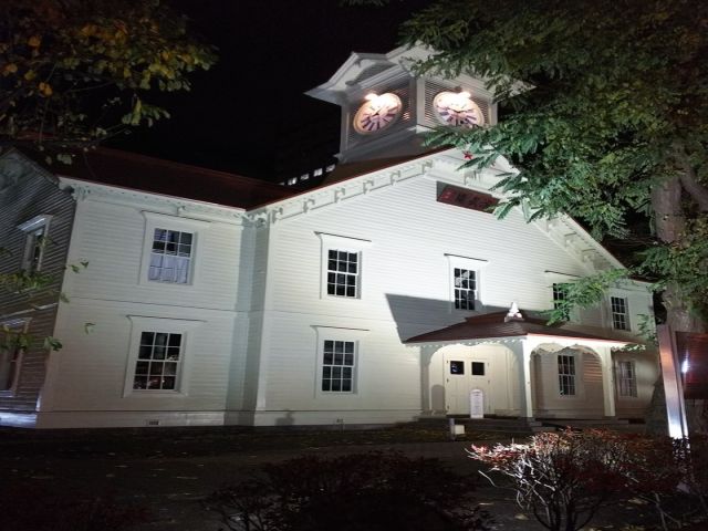 観光名所、札幌時計台☆