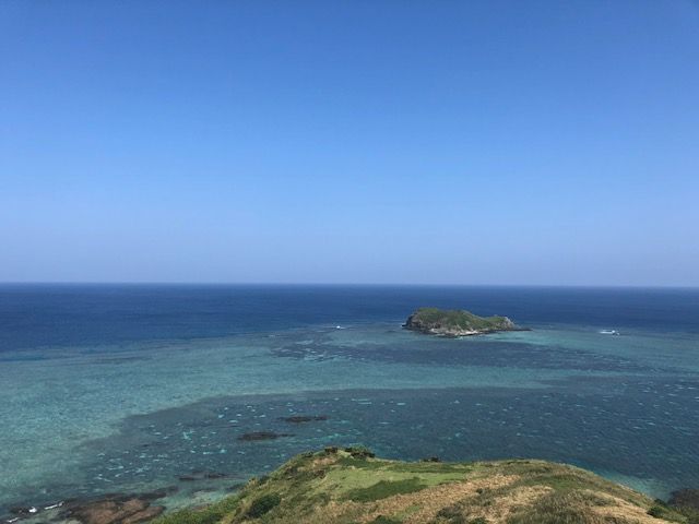 石垣島最北端の平久保崎！
職場からも近く、絶景のポイントです♪