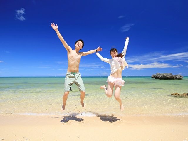 職場目の前のプライベートビーチです☆