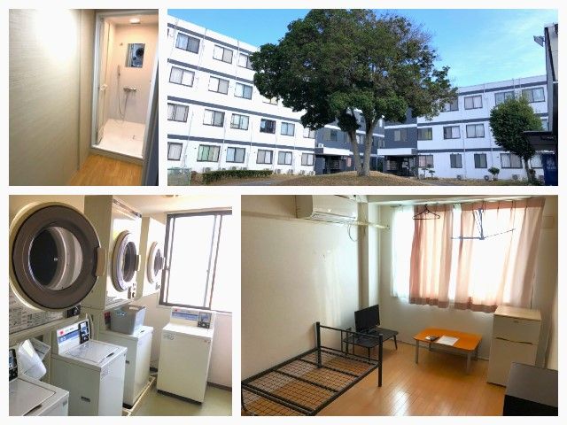 【寮】個室ですが水回りは共同です(男女別)※寮の空き状況のより他の寮になる場合があります