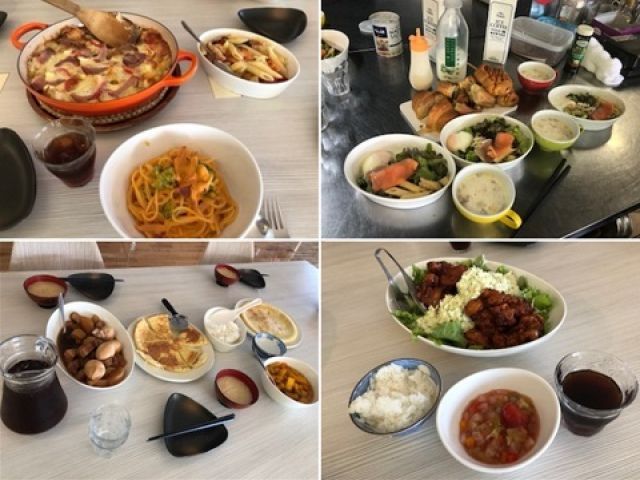 美味しいまかないが大人気♪こんな素敵な食事がなんと無料!!!!人気の秘訣です♪