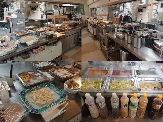 従業員食堂は品数豊富でスタッフ満足度高いです！